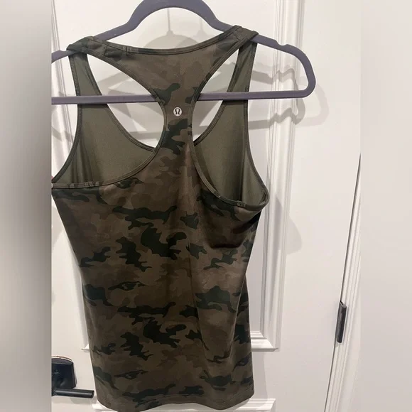 Lululemon Cool Racerback Tank Top - Camo - Picture 3 of 3
